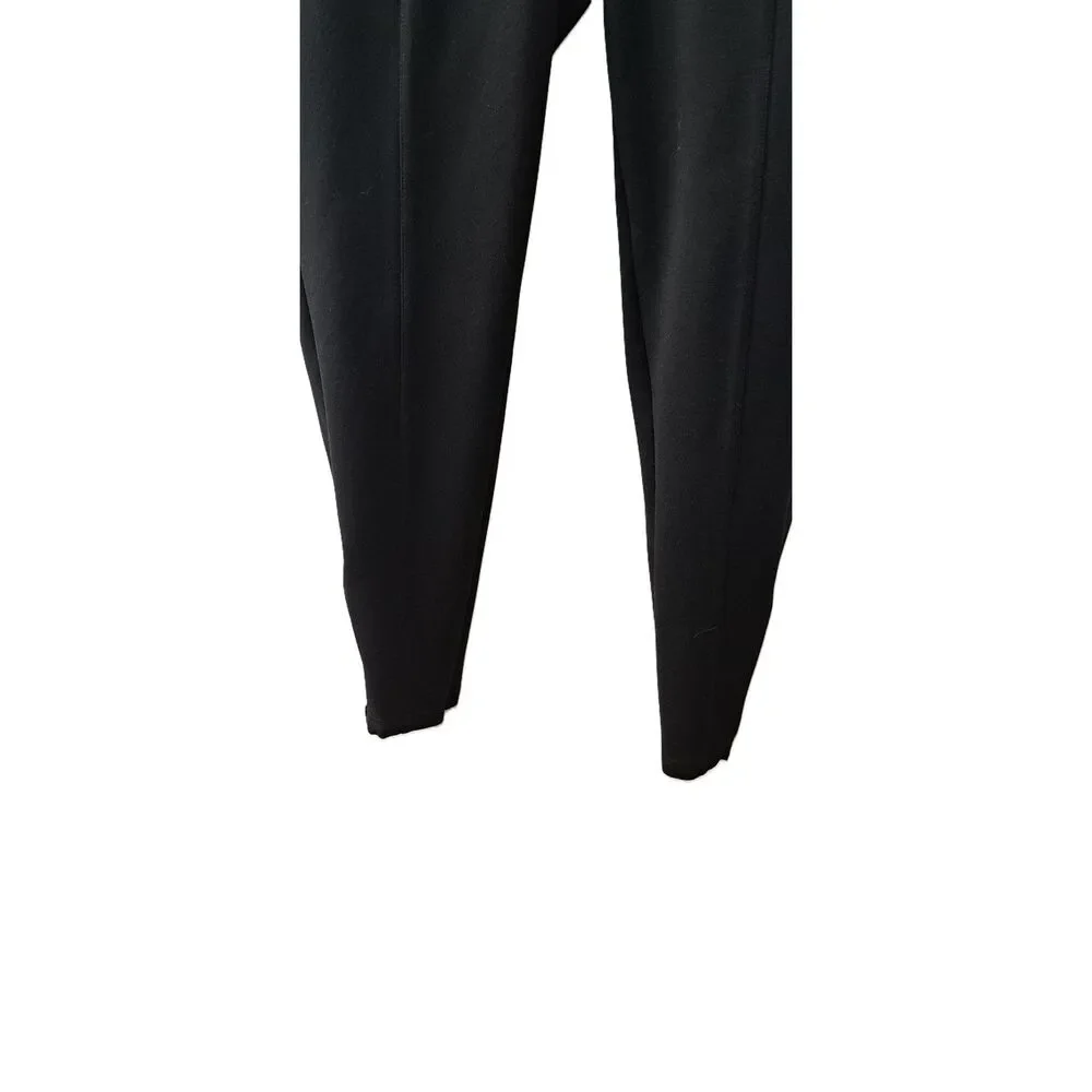 Betabrand Women's Side Zip Black Cigarette Dress Skinny Trousers Pants Small - Picture 4 of 9